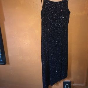 Hourglass glitter party dress